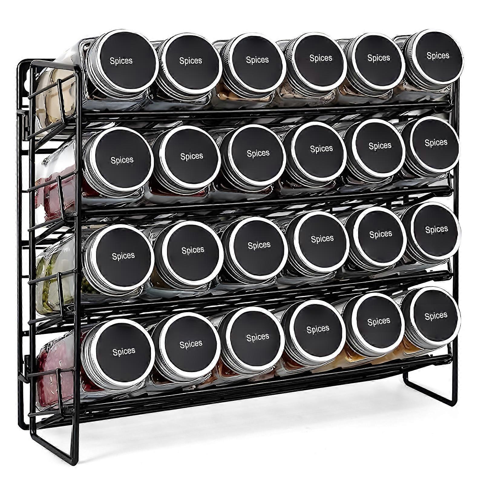Foldable Wall-Mounted Desktop Spice Rack