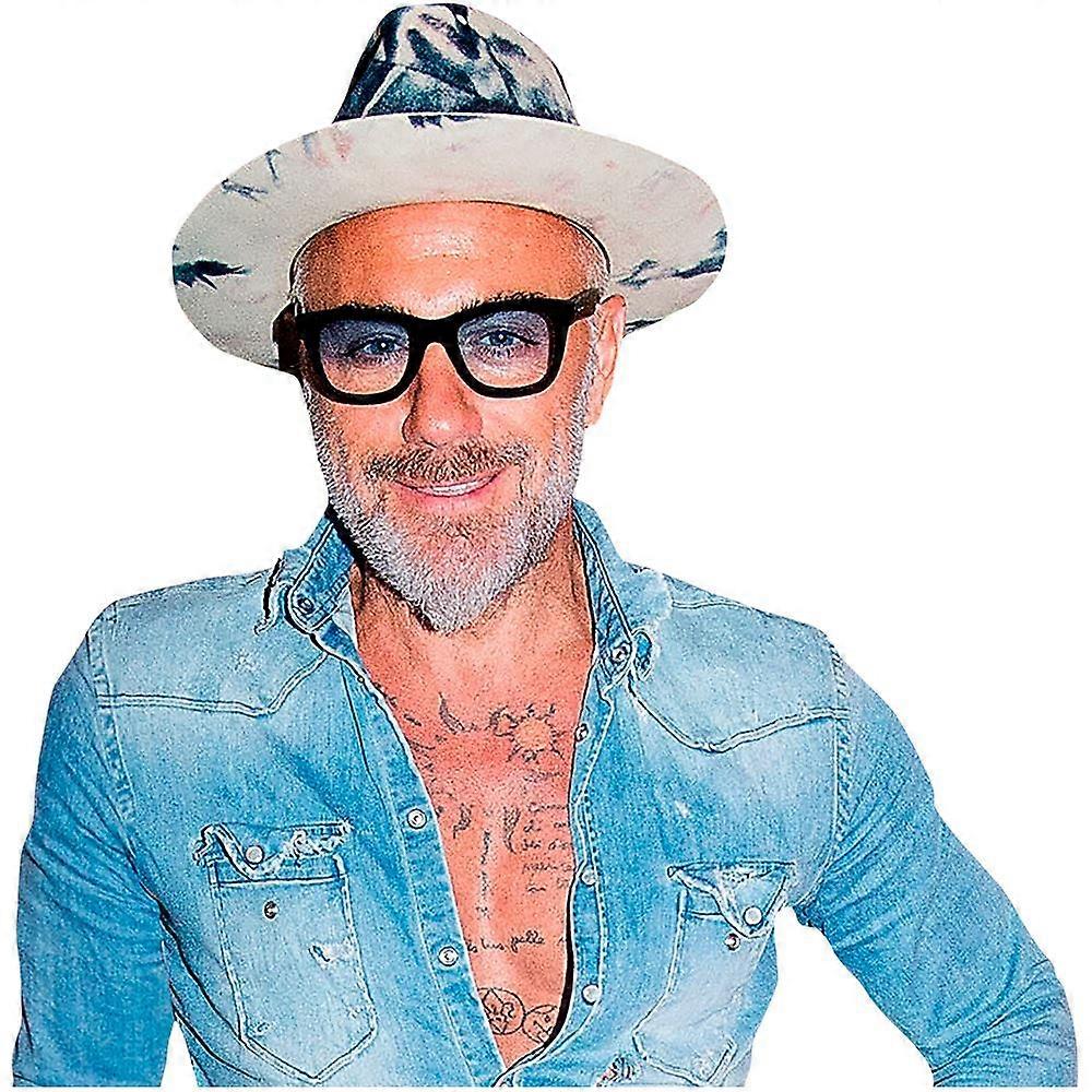 Gianluca Vacchi (Denim) Halvkropp Buddy Cutout
