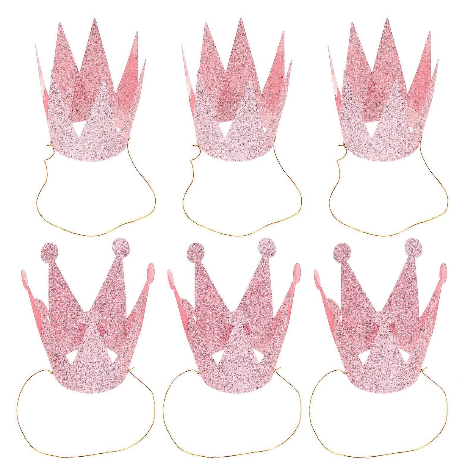 Party Accessories for Kids, Sparkling Crown Hats for Fun Events