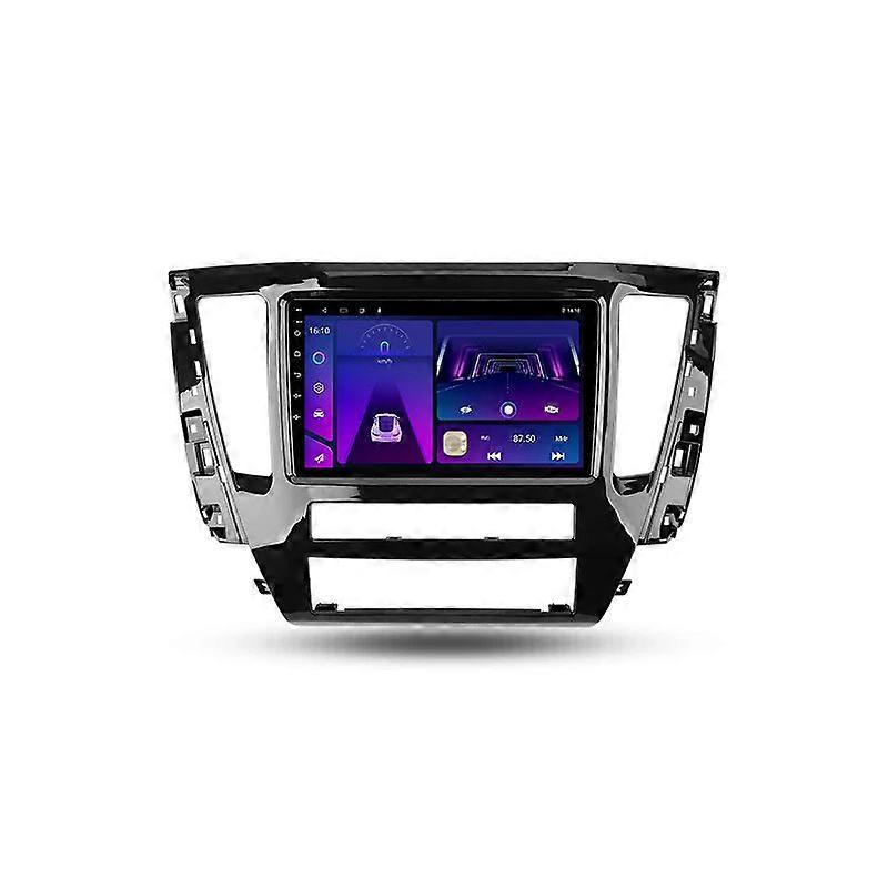 2 Din For Mitsubishi Pajero Sport 3 2020 - 2021 Carplay 4G WIFI Android Auto Car Radio Player Stereo Car Multimedia Video player GPS Navigation DSP RD