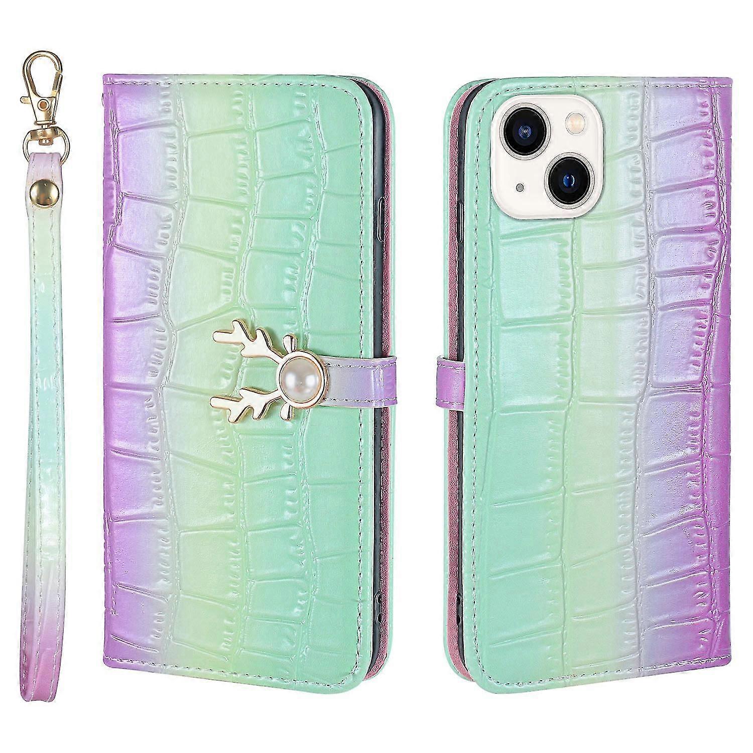 For iPhone 13 Mini Phone Case With Strap