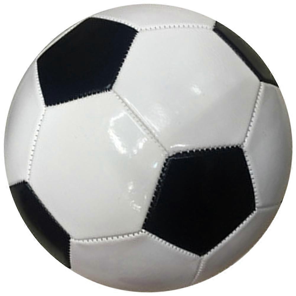 Durable DIY Soccer Ball for Kids' Outdoor Sports and Training – Black and White Match Style Football Accessory