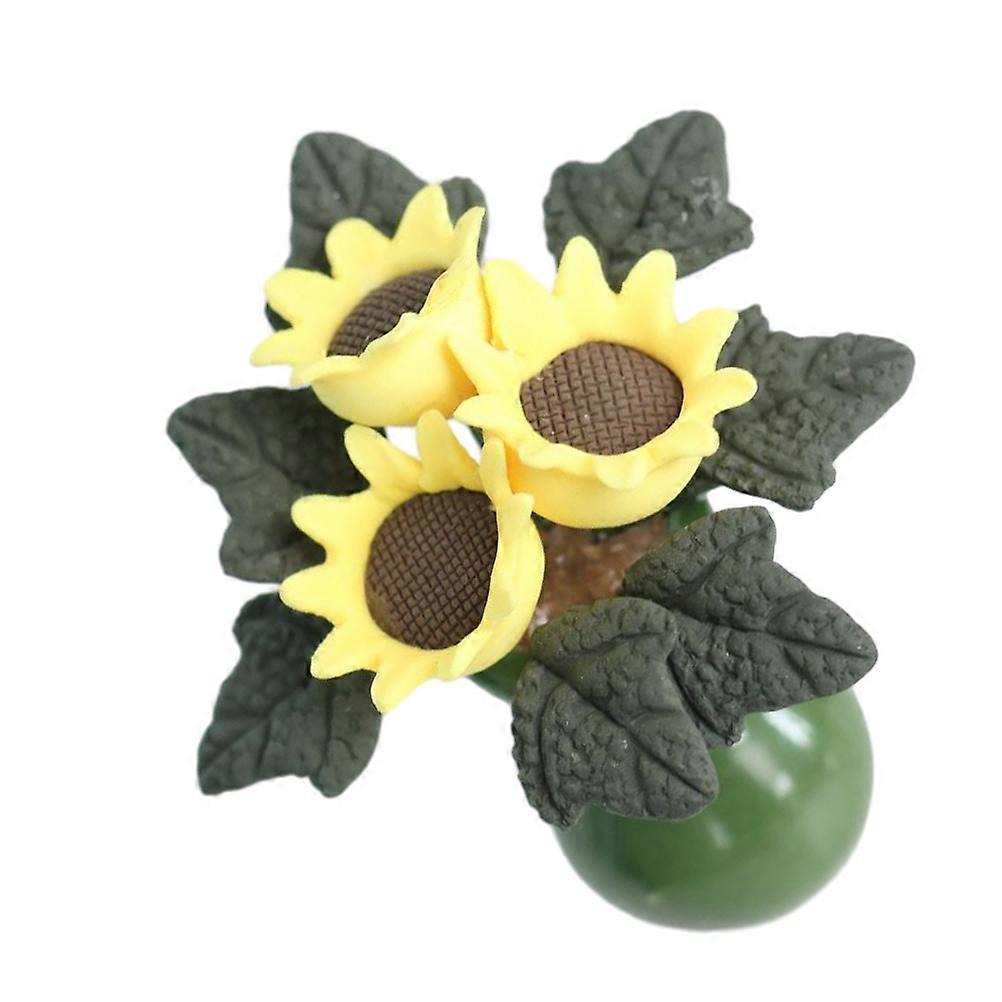 Mini House Landscape Prop Miniature Garden Accessories Assorted Color Tiny Potted Plant Model Decorative 1Pack