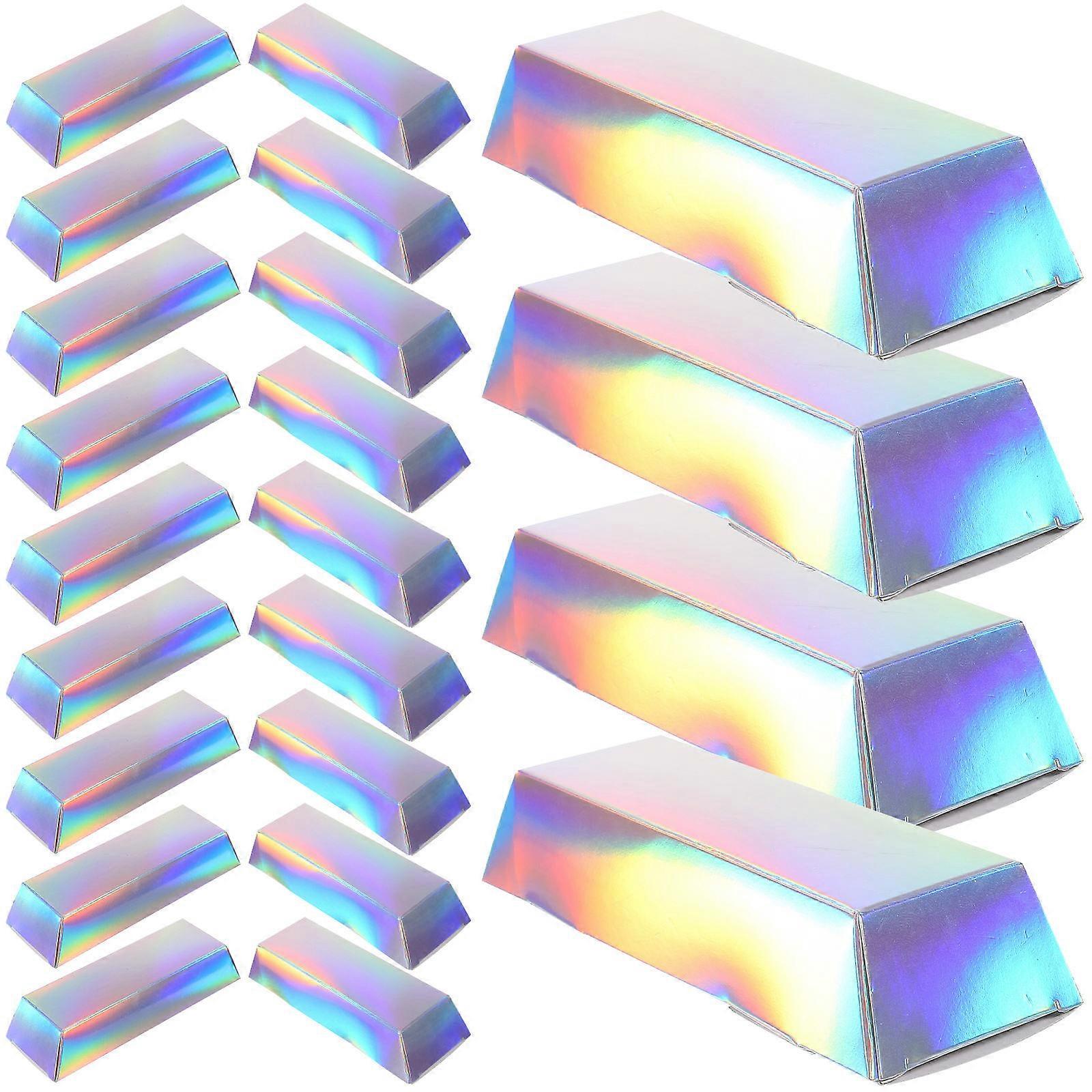 24pcs Paper Candy Boxes for Themed Party Present Cases and Multi function Chocolate Boxes