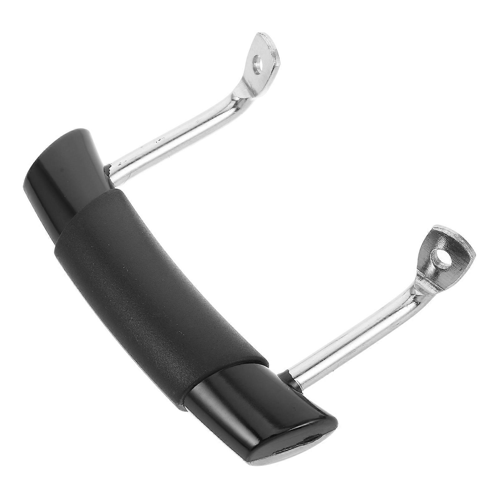 Versatile Cookware Handle Replacement For Home Cooks Stainless Steel And Material Black Color 1Pack
