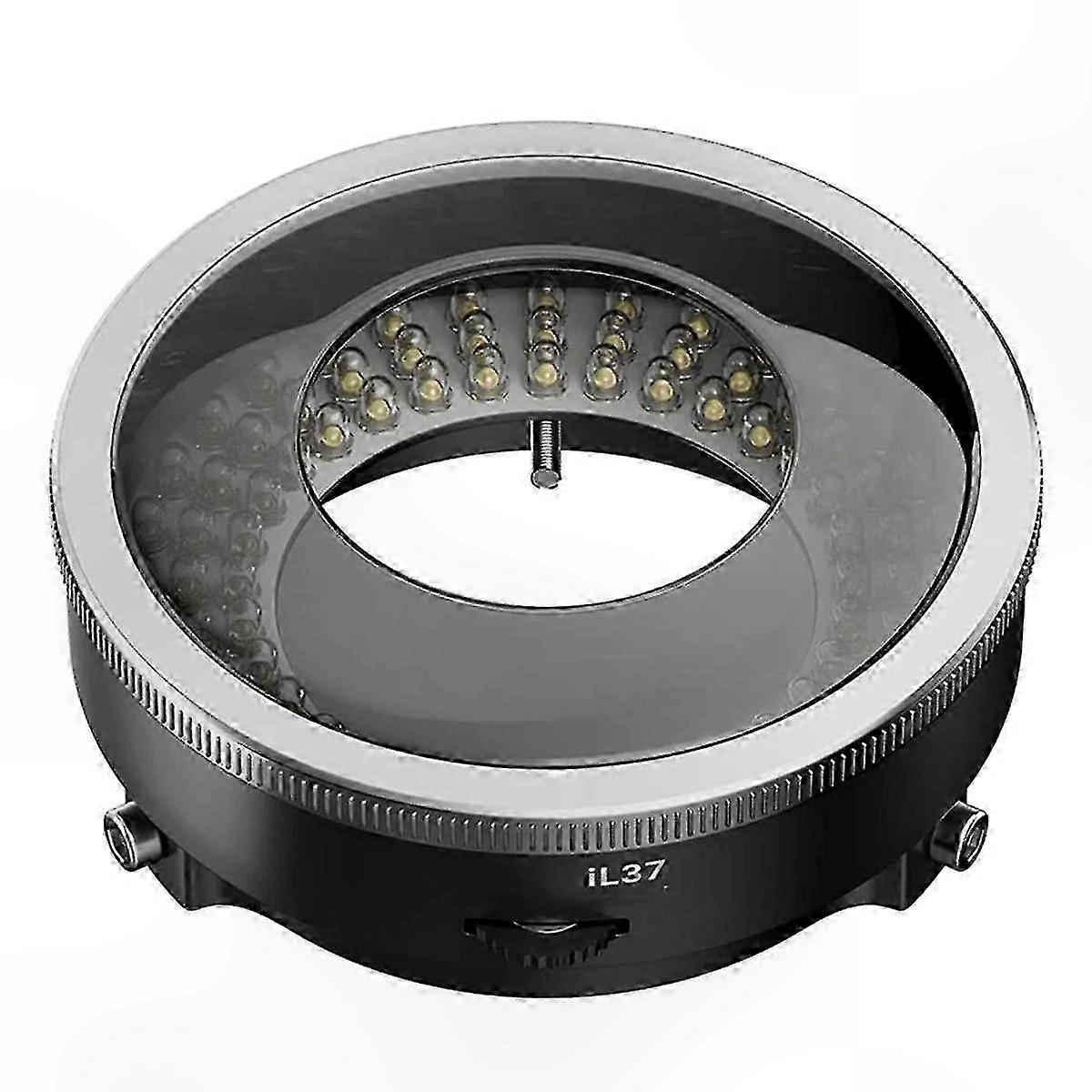 IL37 Microscope Polarized LED Ring Light Lamp Anti Illuminators Source Eliminating Reflections