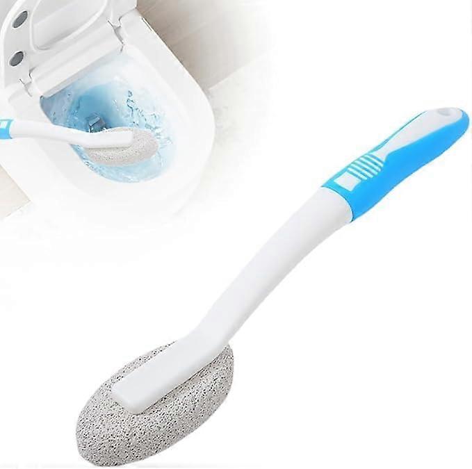 Pumice Stone For Toilet Bowl Cleaning With Handle, Limescale Remover, Toilet Cleaning Block, Scouring Stick