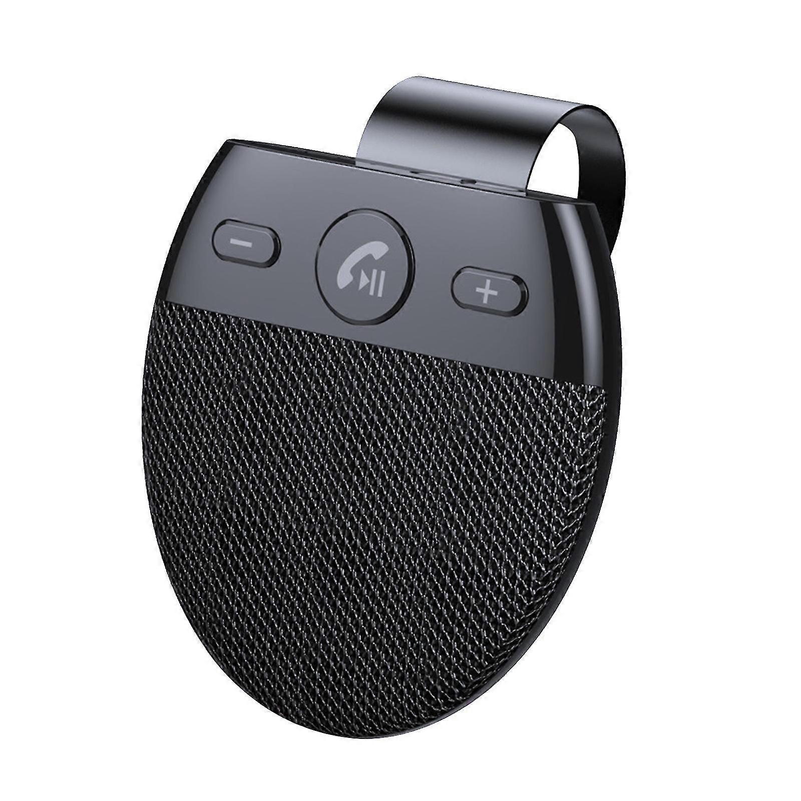 V5.0 Technology Bluetooth Car Hands-Free Speakerphone - Long Battery Life, DSP Intelligent Noise Reduction, One-Click Answering