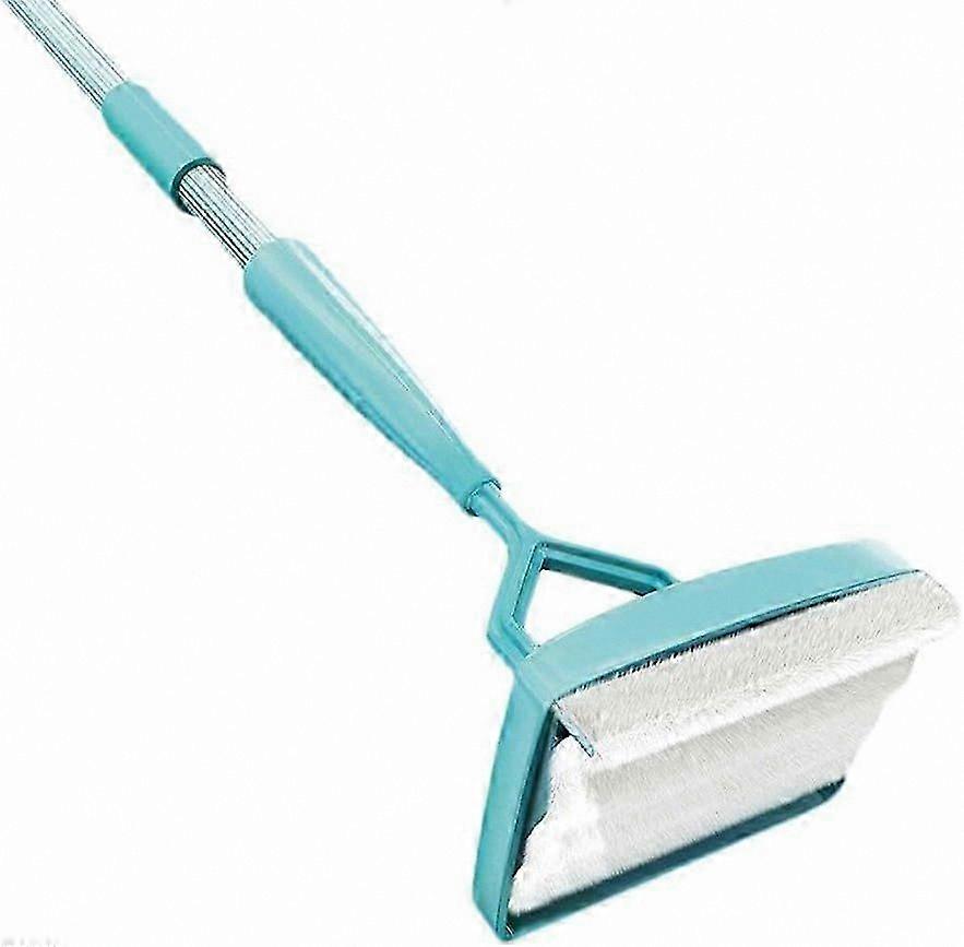 Mop Handle Baseboard Cleaner with 2 Washable Heads, Tile Cleaning Tool L135