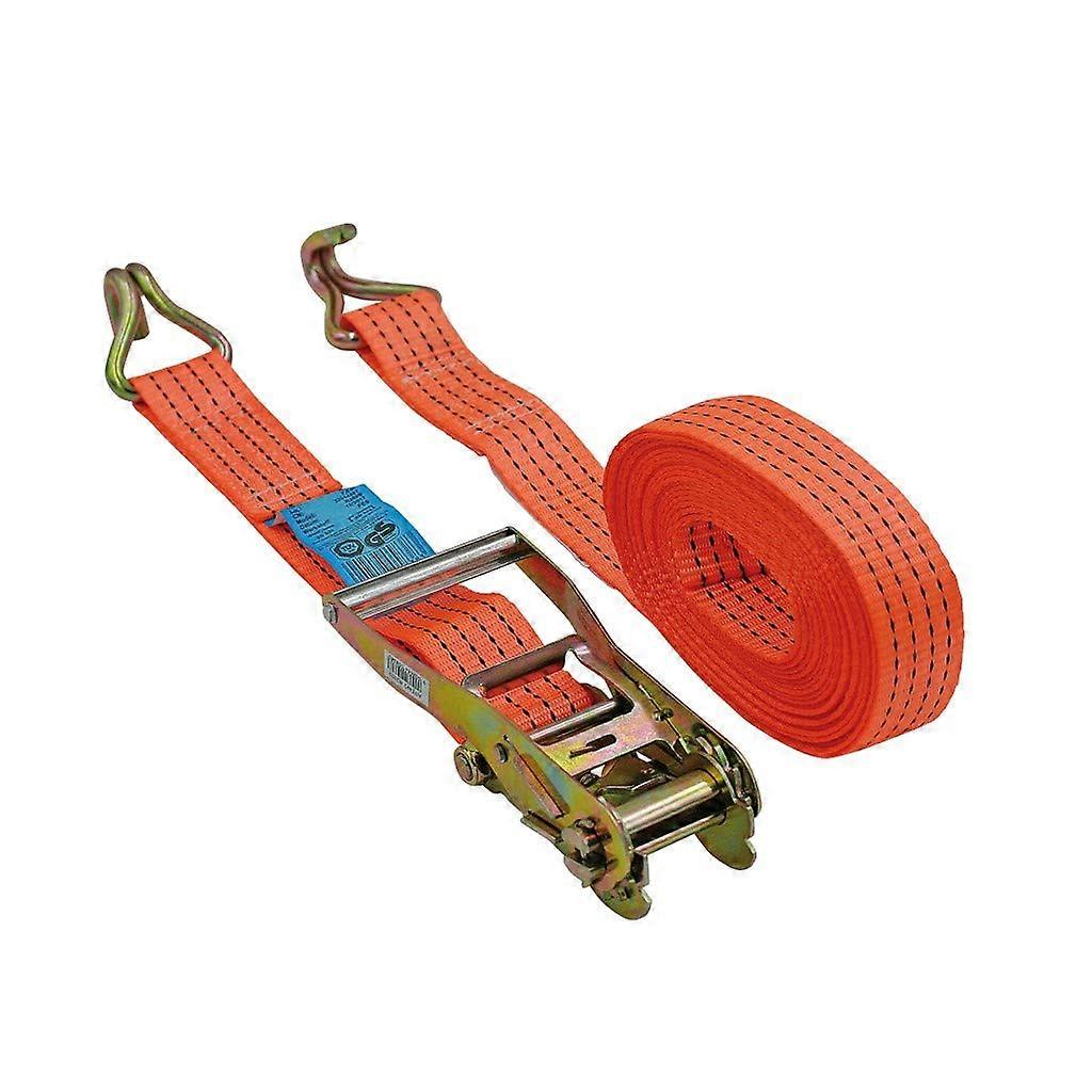 HM Mllner Lashing Strap 8 m 2Piece Claw Hook Width 50 mm Length 7.5 m  0.5 m R202G