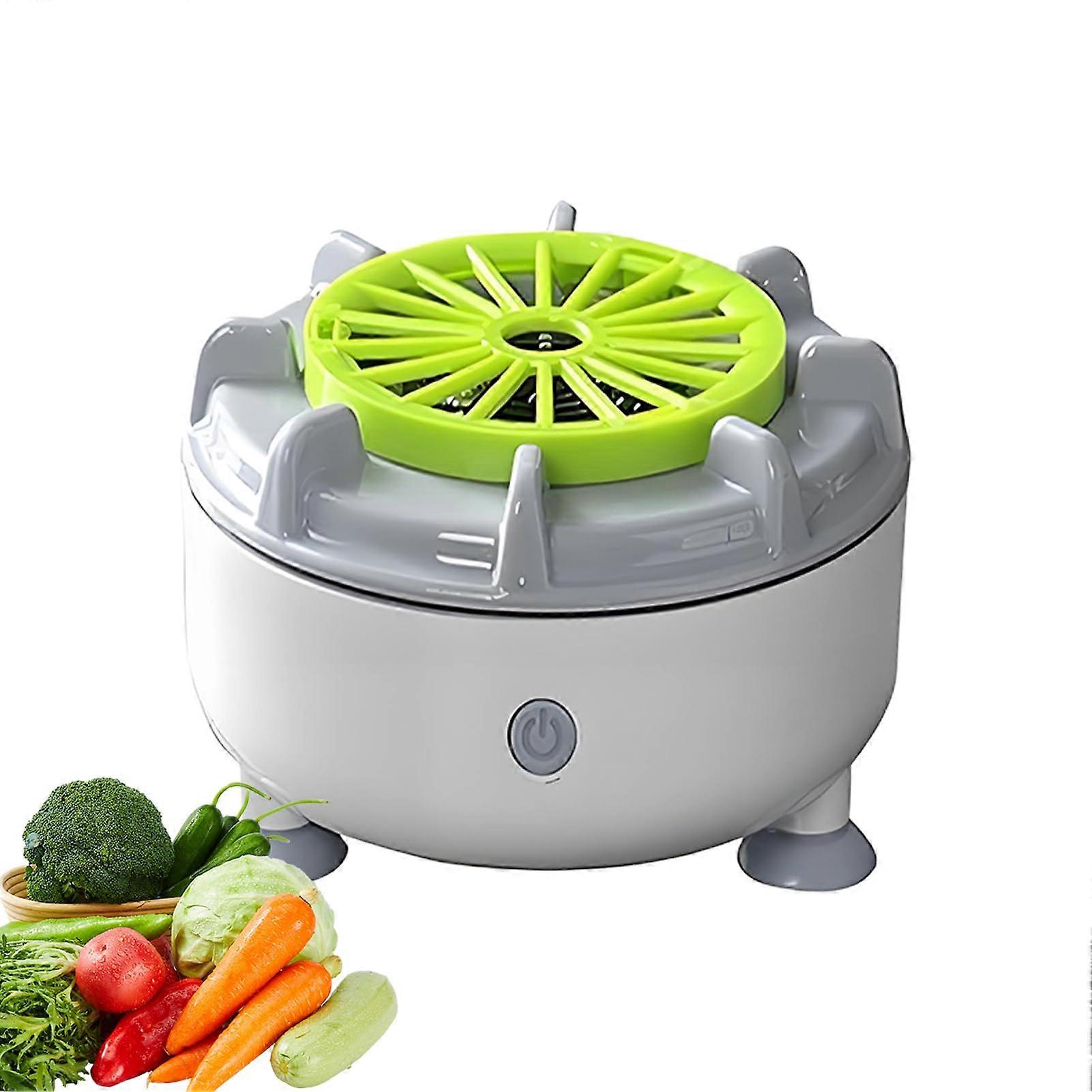 Washing Machine And Vegetable Washer - Automatic Kitchen Helper For Berries, Rice, Meat, Potatoes, Eggs, Salad Compact