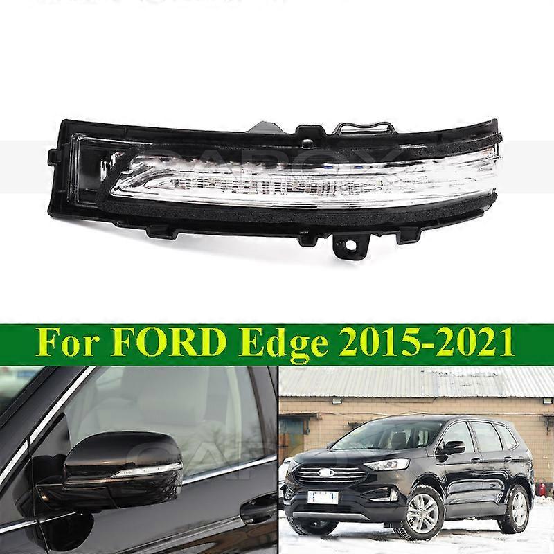 Applies to CAPQX For FORD EDGE 2015-2021 Car Rearview Mirror Turn Light Lamp Rear View Mirror Indicator Turn Signal Light Flasher Lamp