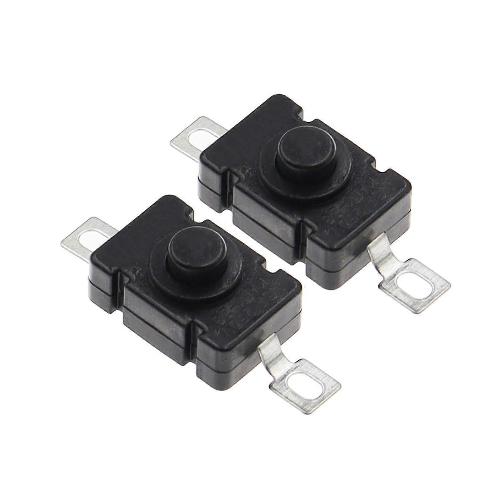 KAN28 1.5A250V Flashlight Switches Self Locking SMD Type 18X12MM Push Button Switches 181228A(20PCS)