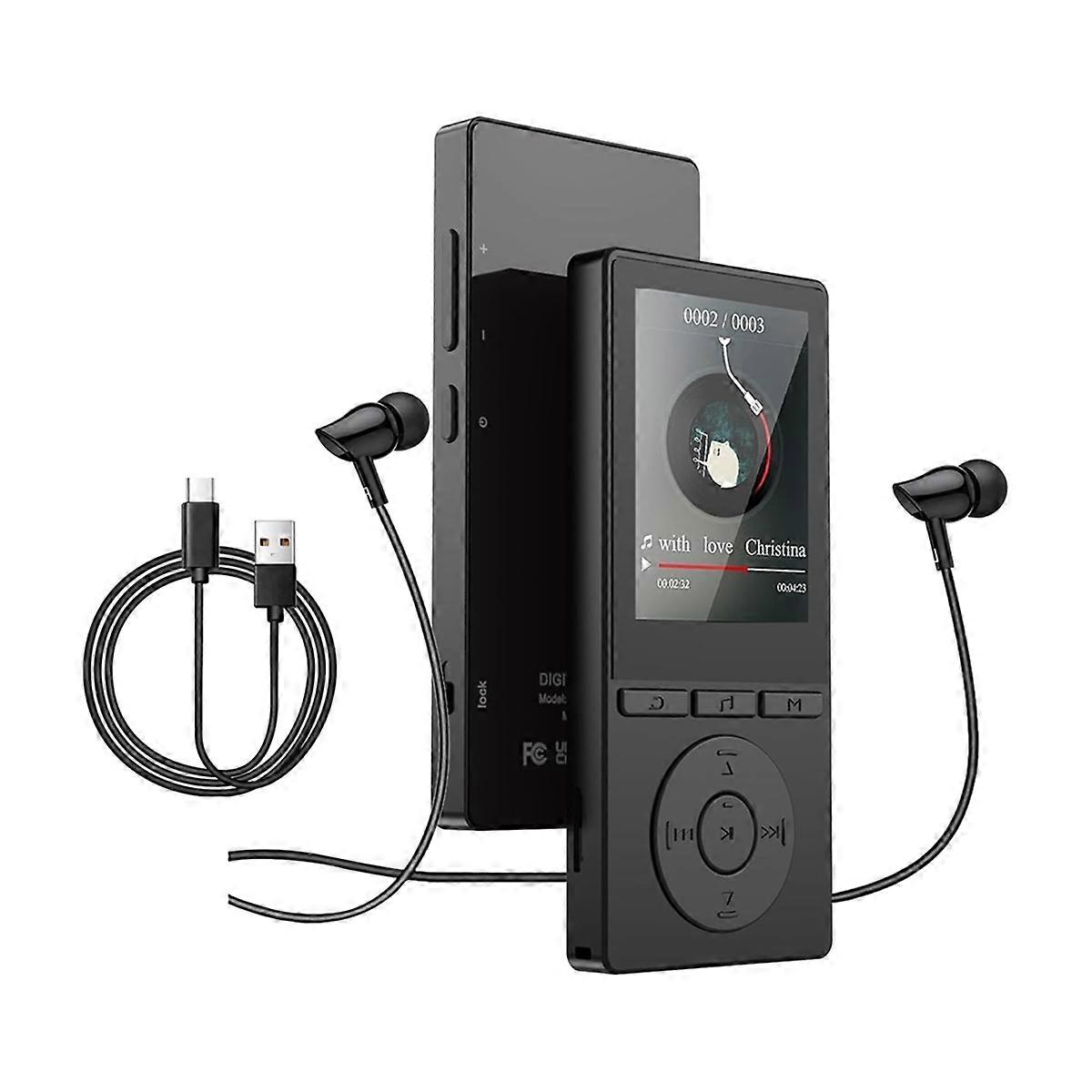 32GB MP3 Player with Bluetooth,Music Player with HiFi Sound