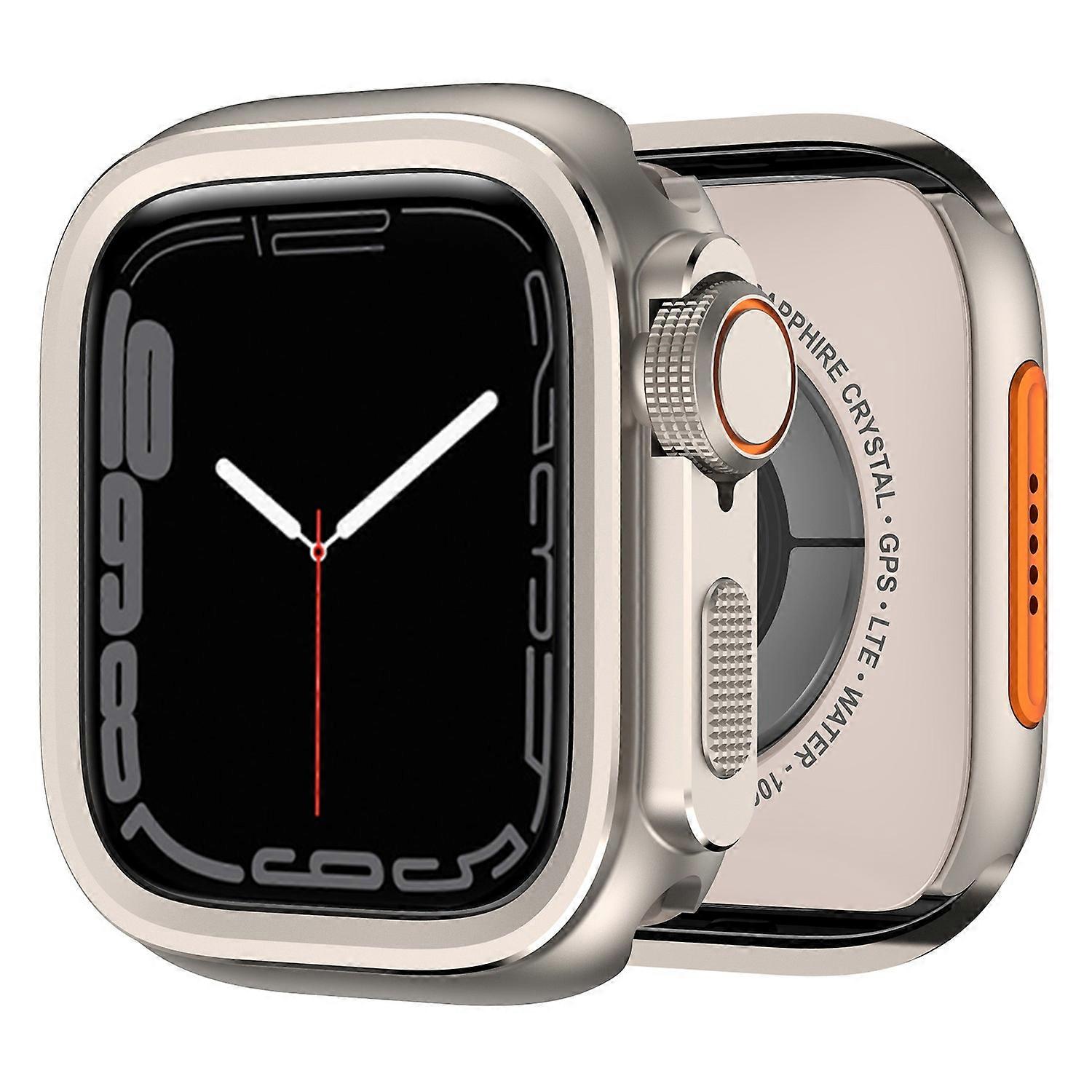Protective Case for Apple Watch SE (2023)/SE (2022)/SE/6/5/4 44mm Alloy Watch Frame