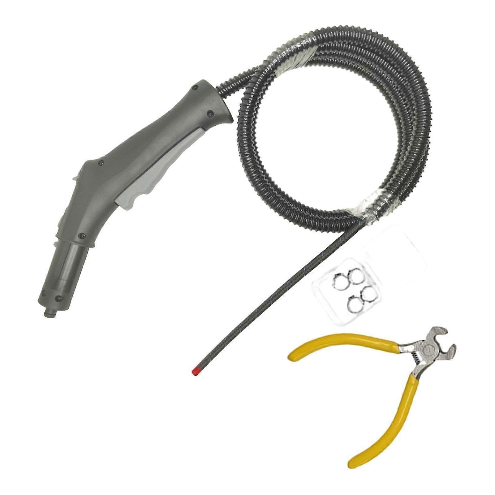 Hose for Steam Cleaner SC4 Stk20 Compatible Car Cleaning, Type D, Durable Material, Flexible Design, 3 Meters Length