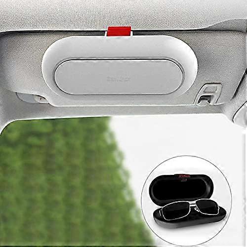 Car Glasses Case, Extendable Sun Visor  Holder, Multi-Function Car Sun