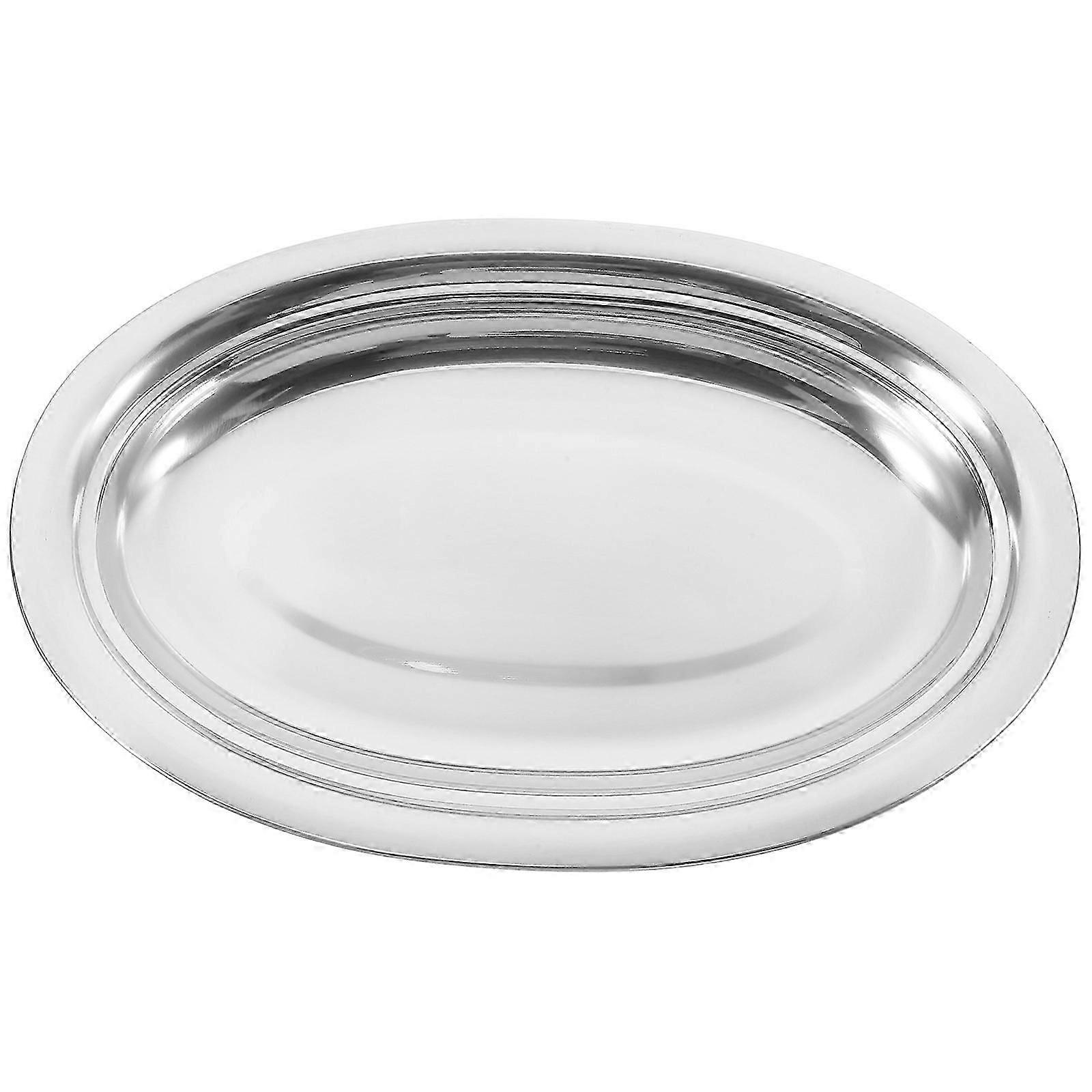Stainless Steel Multi-function Tray,Great for Cooking and Serving,Robust Material