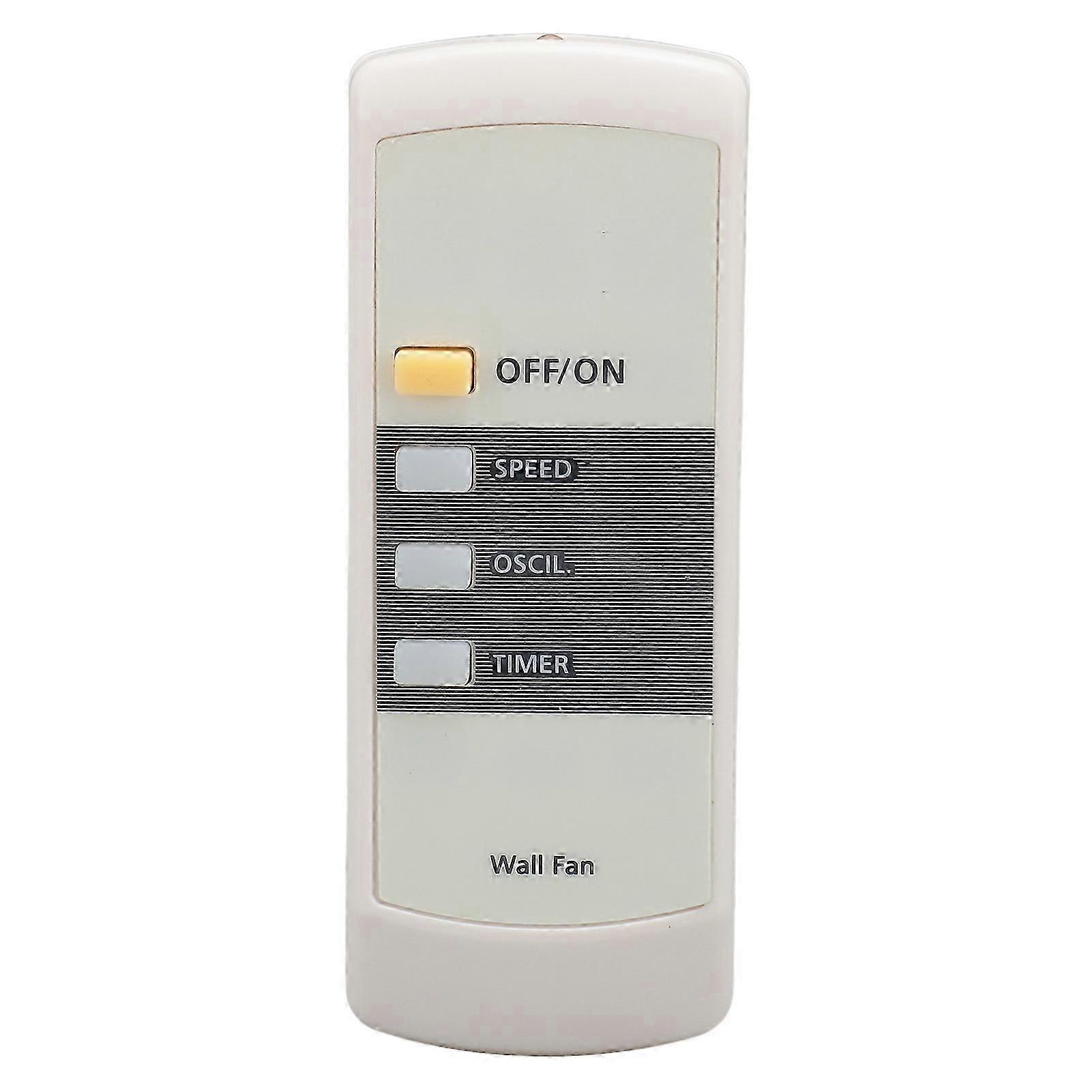 Compact Wall Fan Replacement Remote - Multi-Function & Easy Home Use