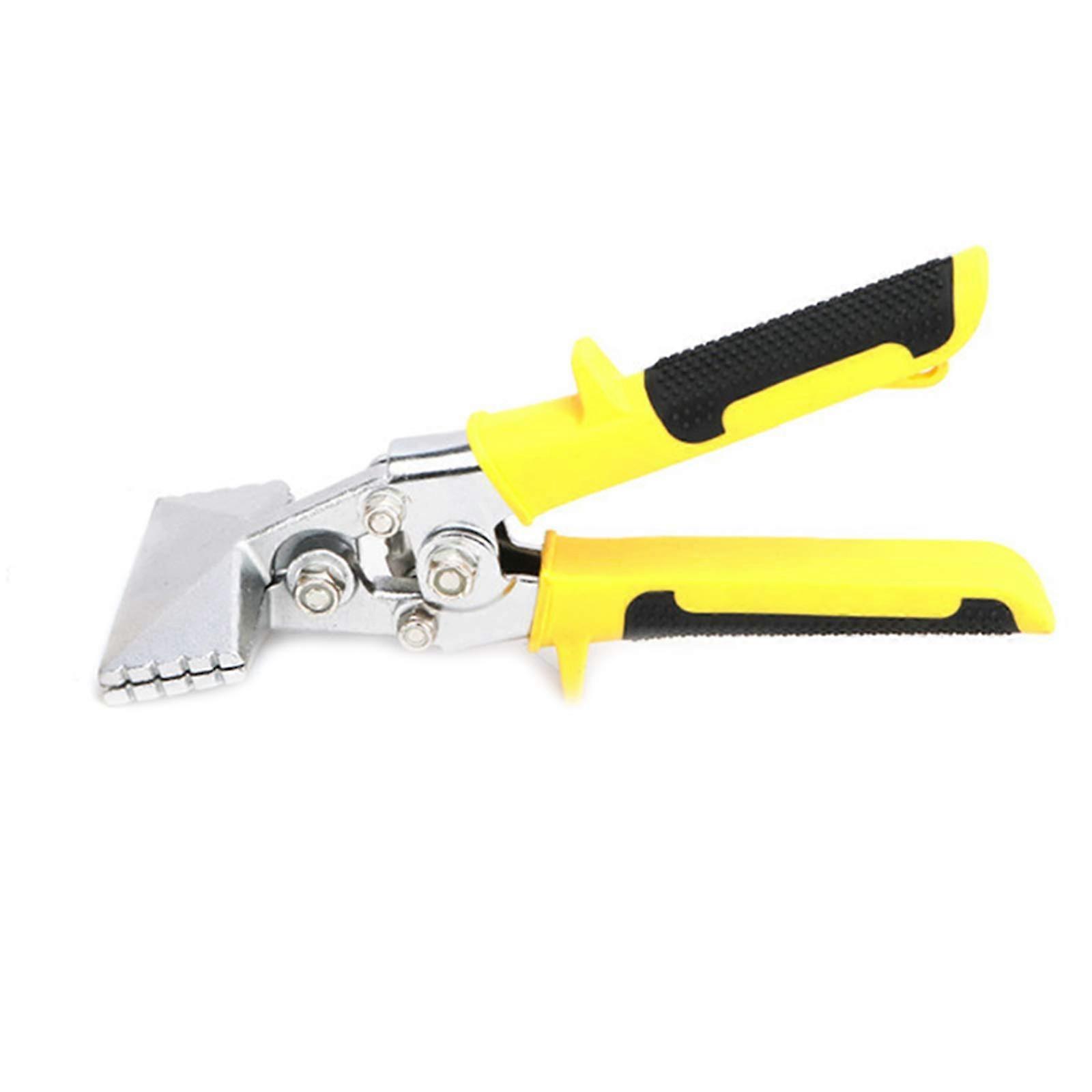 Sheet Metal Bending Pliers Hand Seamer Wide Jaw Crimping Tool For Straight And Elbow Bends Multitool
