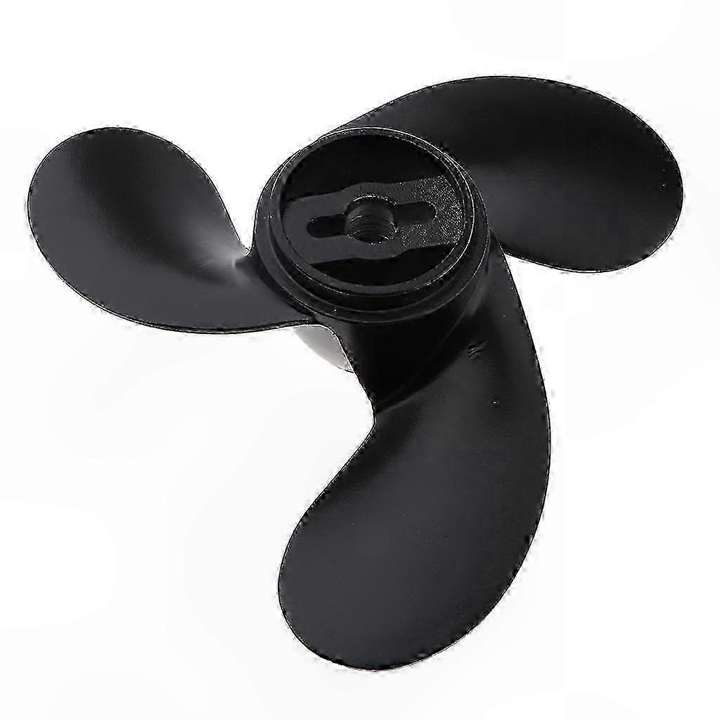 Aluminum Propeller for Small Boats with 7.4x5.7 Size Compatible with 2.2-3.3HP Outboard Motors