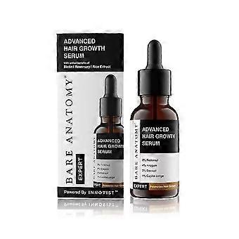 Bare Anatomy Advanced Hair Growth Serum 30ml - Främjar tjockare, snabbare hårväxt med kliniskt testade ingredienser