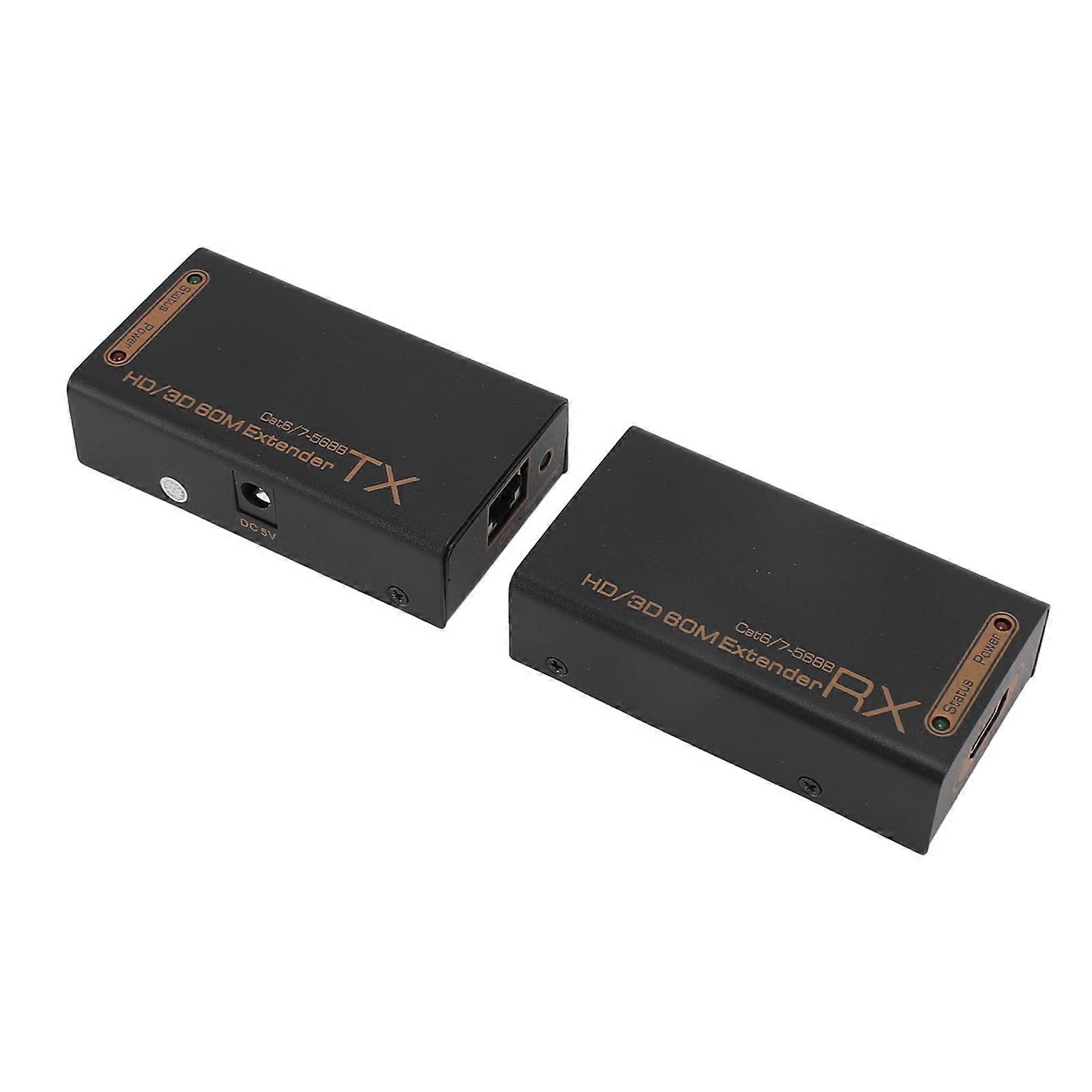 HD Multimedia Interface Extender Single Cat 6/7 60Hz 1080p 3D