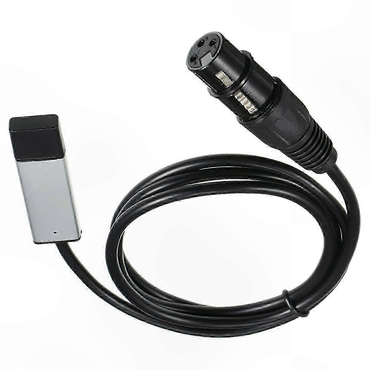 USB to DMX512 Interface Adapter Cable for Stage Lighting Control