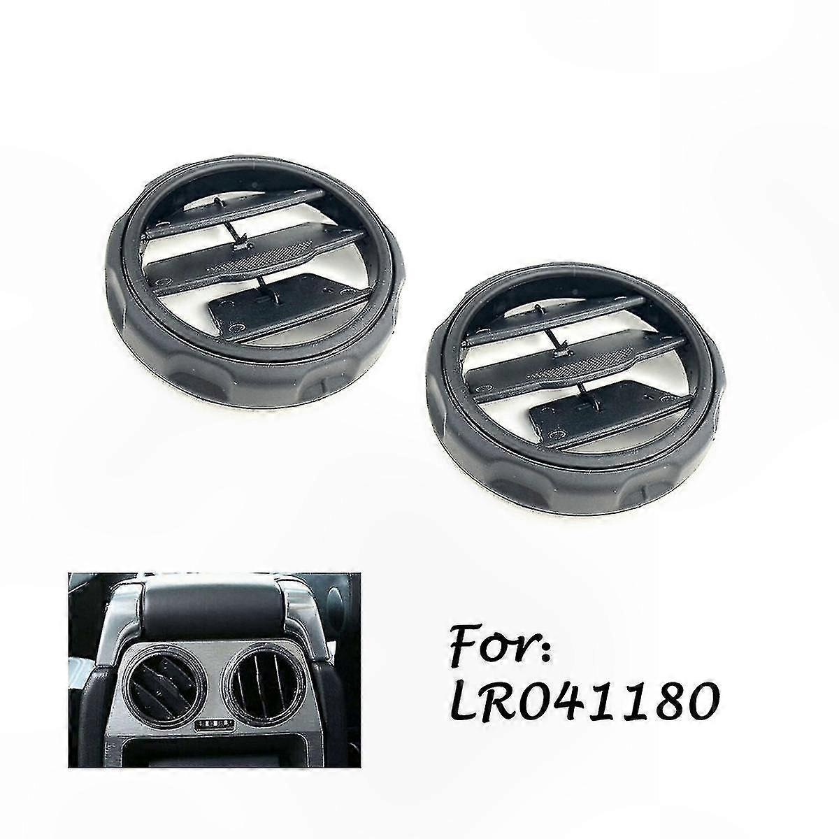 2pcs Air Vent Grille Bezel for Rear Center Console Compatible with Multiple SUV Models