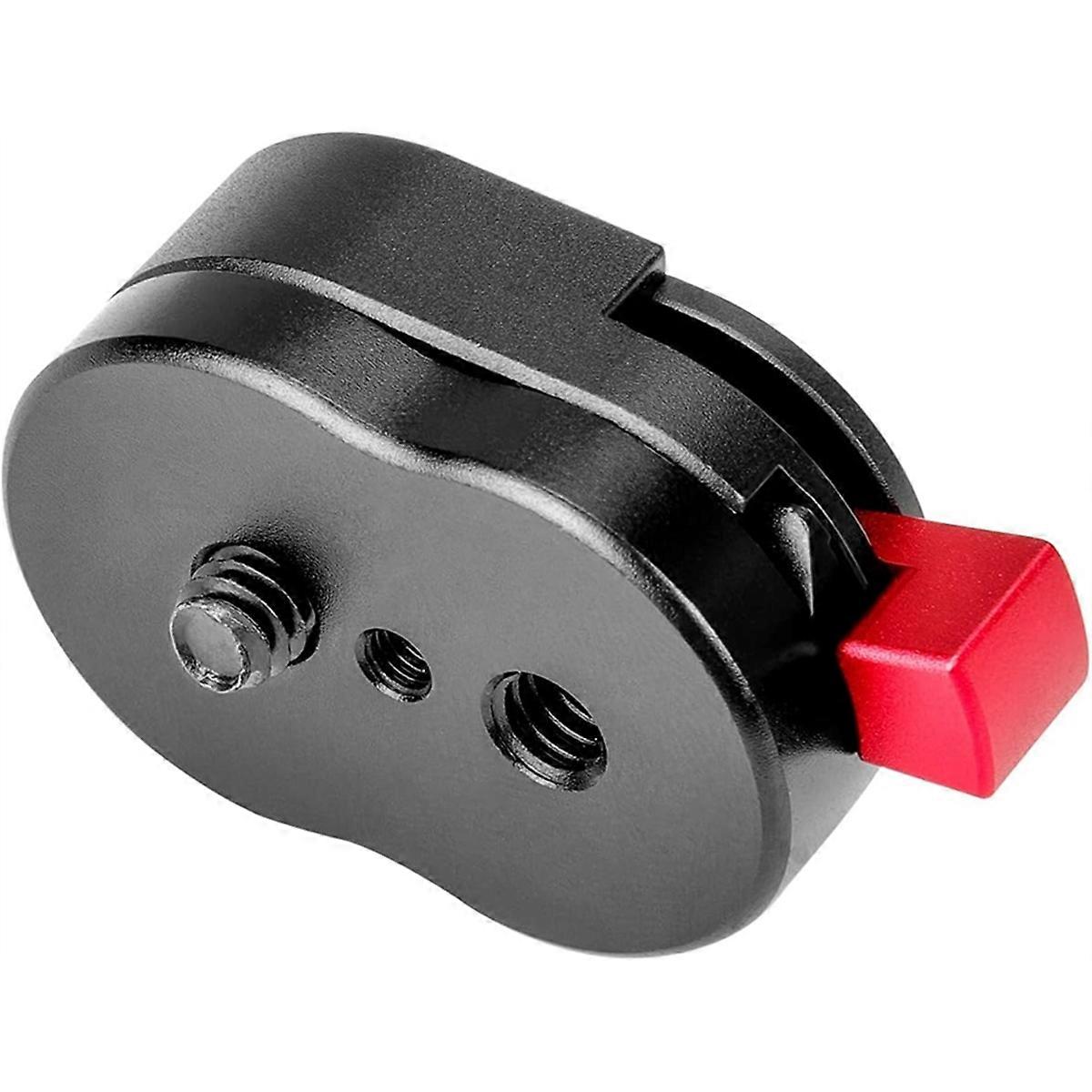 Mini Quick Release Plate System with 1/4INCH Screw for Camera Tripod, Monopods,Video Monitors, Flash Bracket, Stabilizer