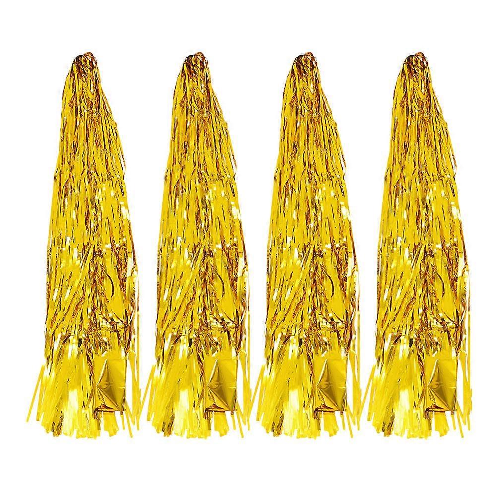 4pcs Fringe Curtain Backdrop Party Decoration Tinsel Birthday Curtain Set