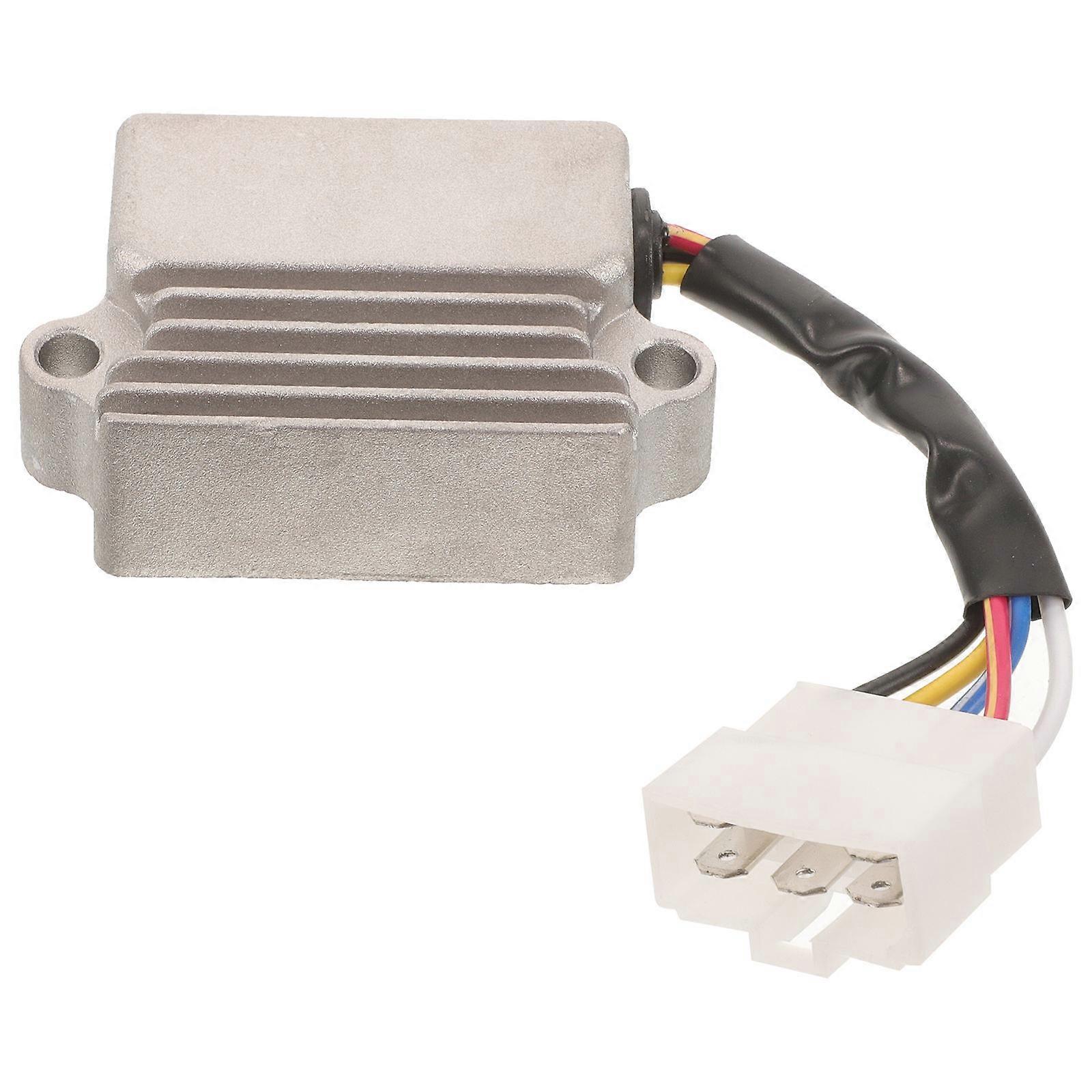 Motorcycle Voltage Regulator Rectifier Stable and Reliable Rectification Compatible 100 Outdoor Riding Copper Wire 1Pcs