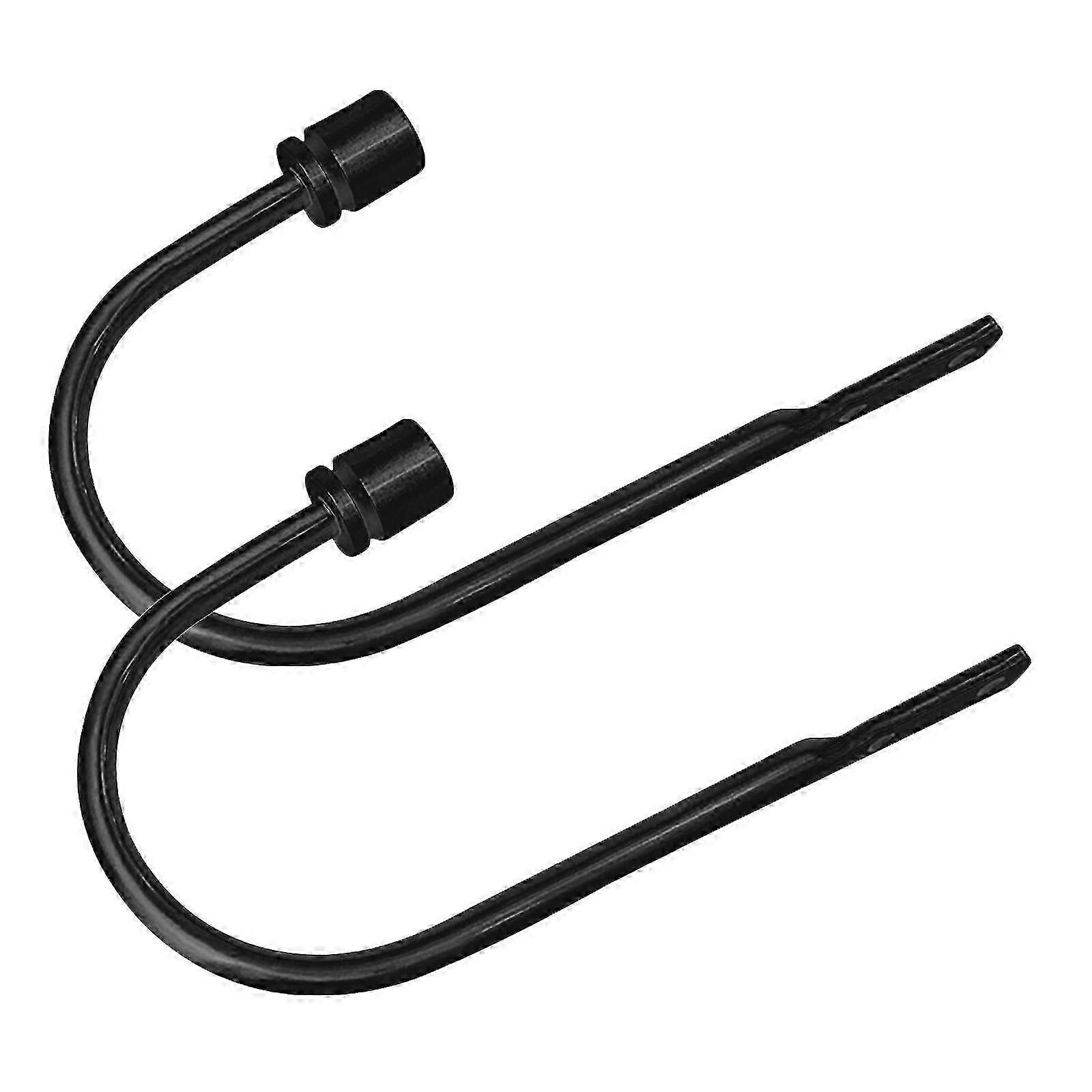 Wall-Mounted Curtain Tieback Hooks for Drapery Holdbacks