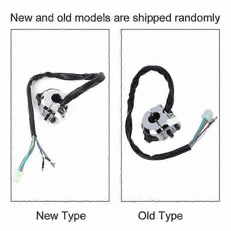 Universal 22mm Handlebar Switch with Horn and Turn Signal Function for Motorcycles