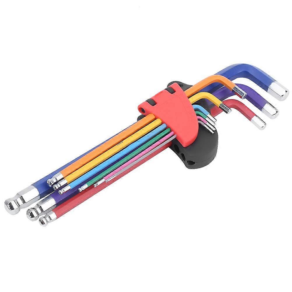 HEX Wrench Set ChromeVanadium Steel Hand Tools Kit For Mechanical Equipment Maintenance