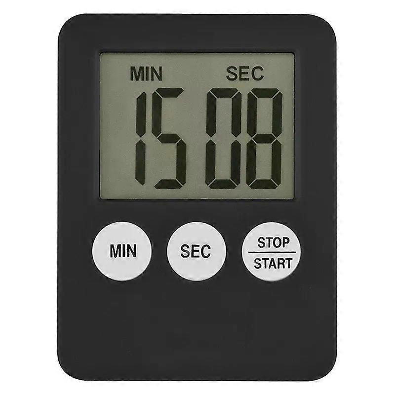Digital Electronic Kitchen Timer Multi-Function Electronic Timer Stopwatch LCD Display Mini for Sports Exercise Baking Cooking