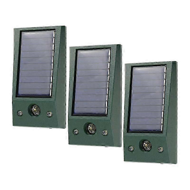 ultrasonic pigeon deterrent solar powered electronic bird repellent waterproof