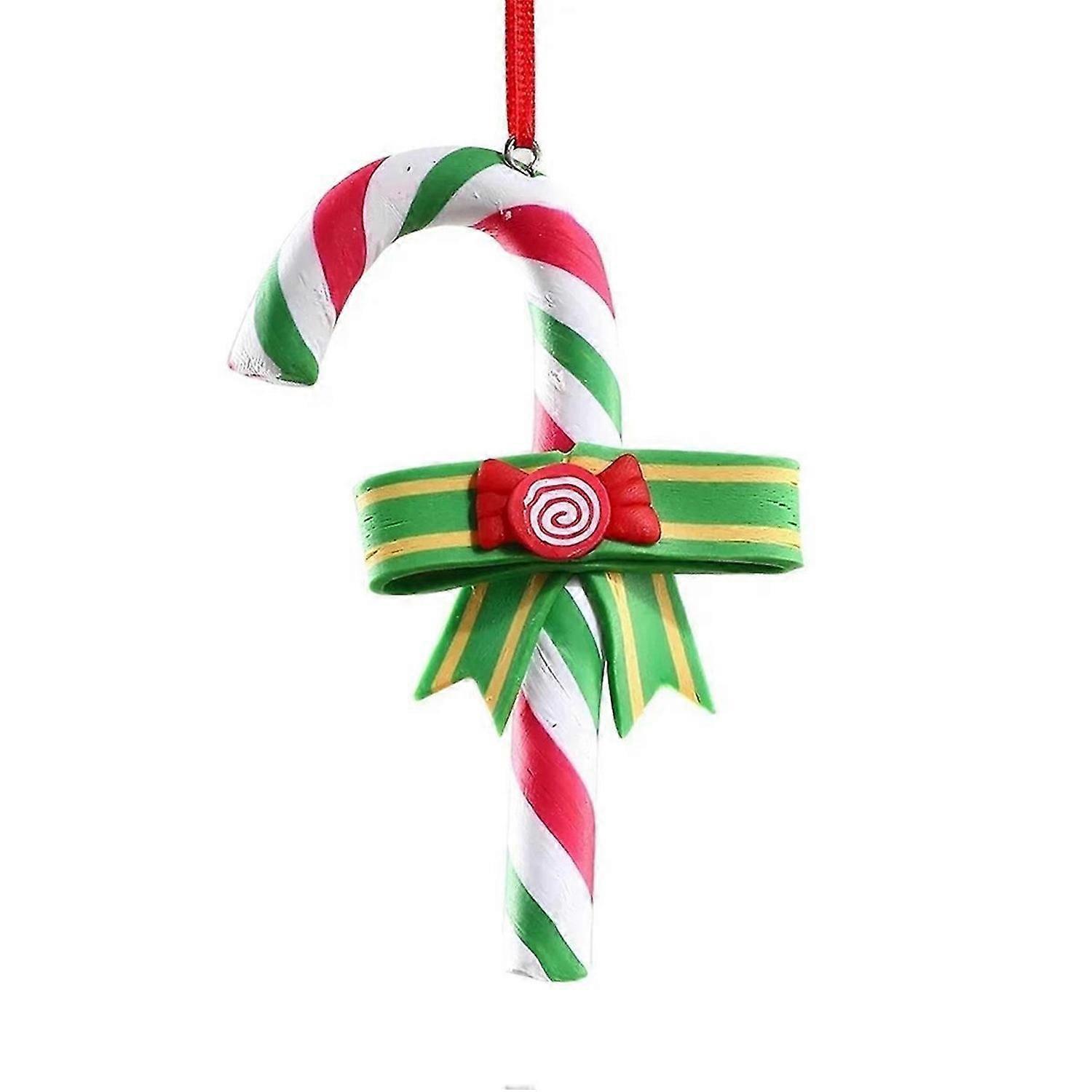 Christmas Tree Decoration Ornament Soft Clay Lollipop D