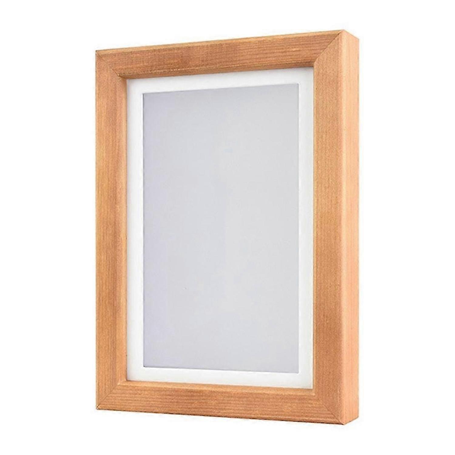 7.3 Inch Color E-Ink Display E-Paper Screen Solid Wood Frame