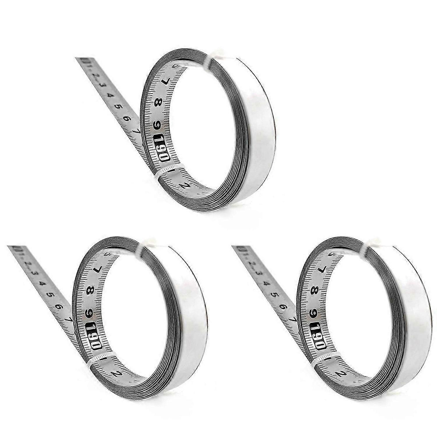 Stainless Steel Adhesive Scale Precision Woodworking Guide ,A-100cm