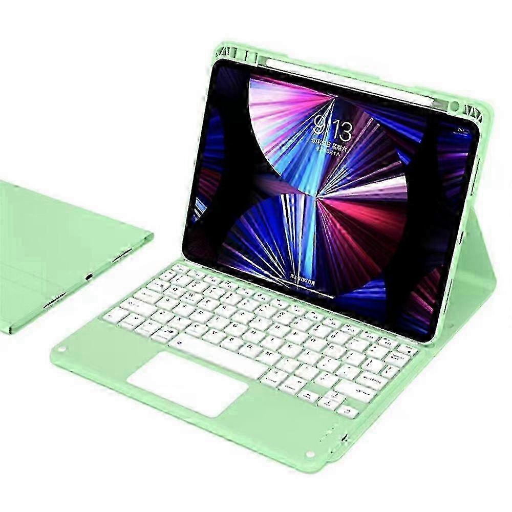Leather Case with M4 Touch and X7 Bluetooth Keyboard for iPad Pro 13 (2024) Stand