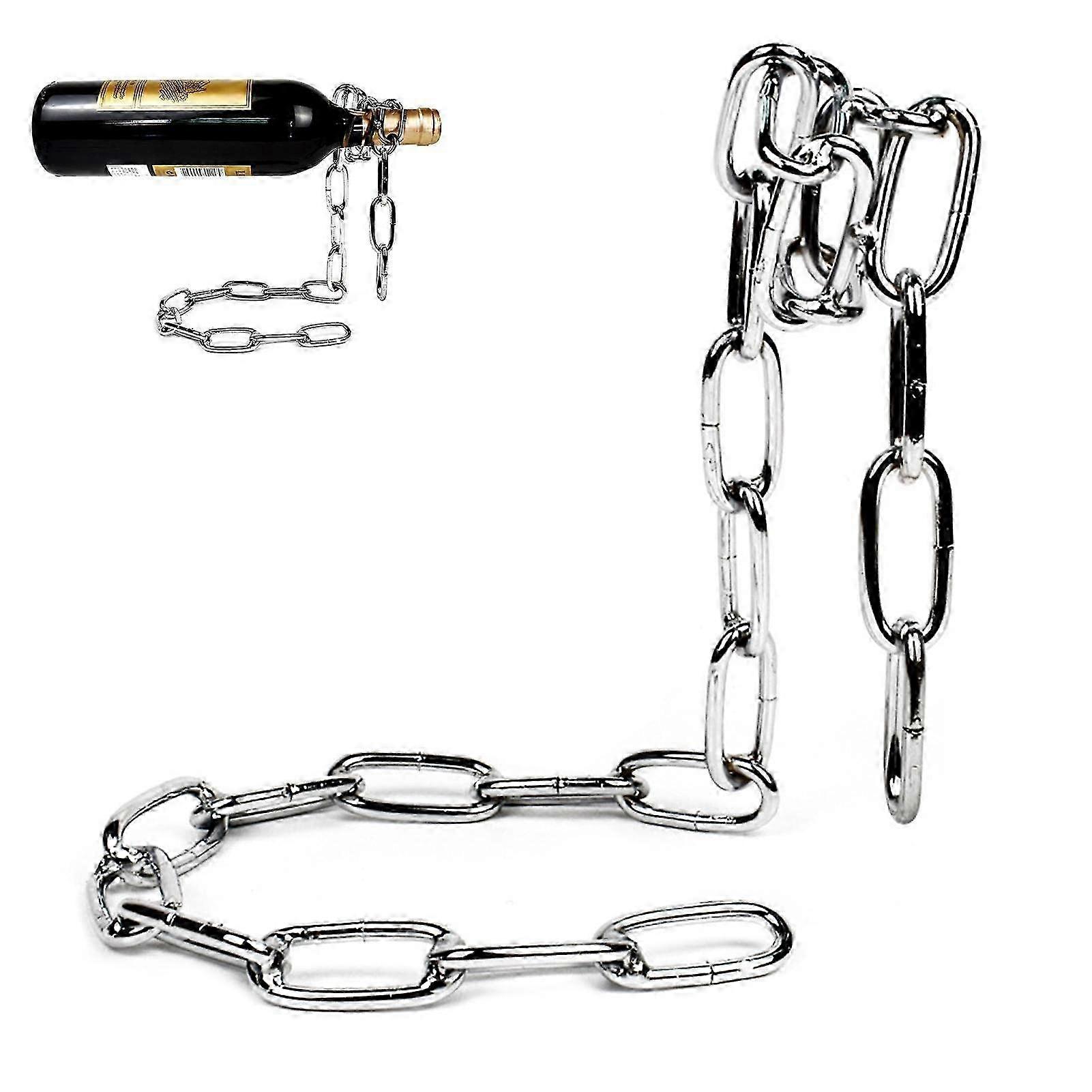 Floating Creative Iron Chain Design Holder for Countertop 2025