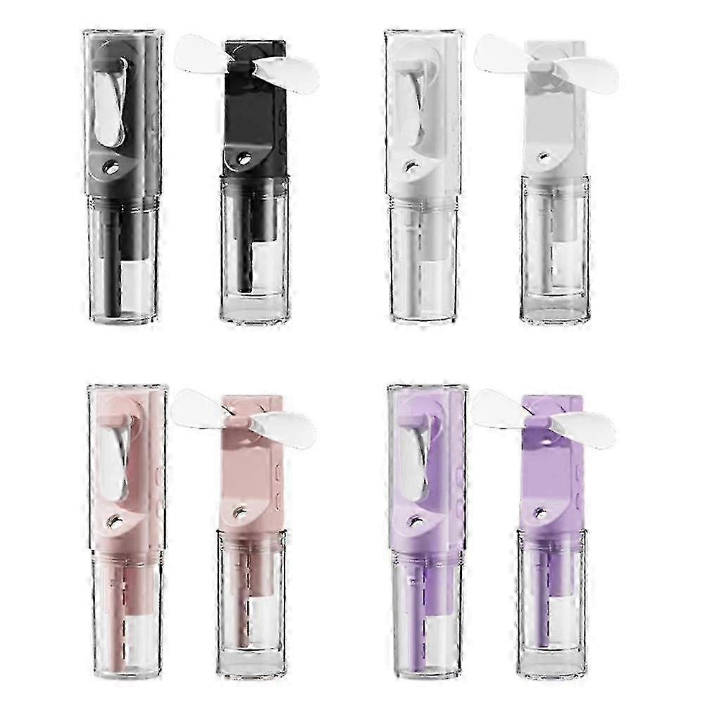 כף יד ספריי מים חידוש מאוורר USB טעינת מאוורר נייד