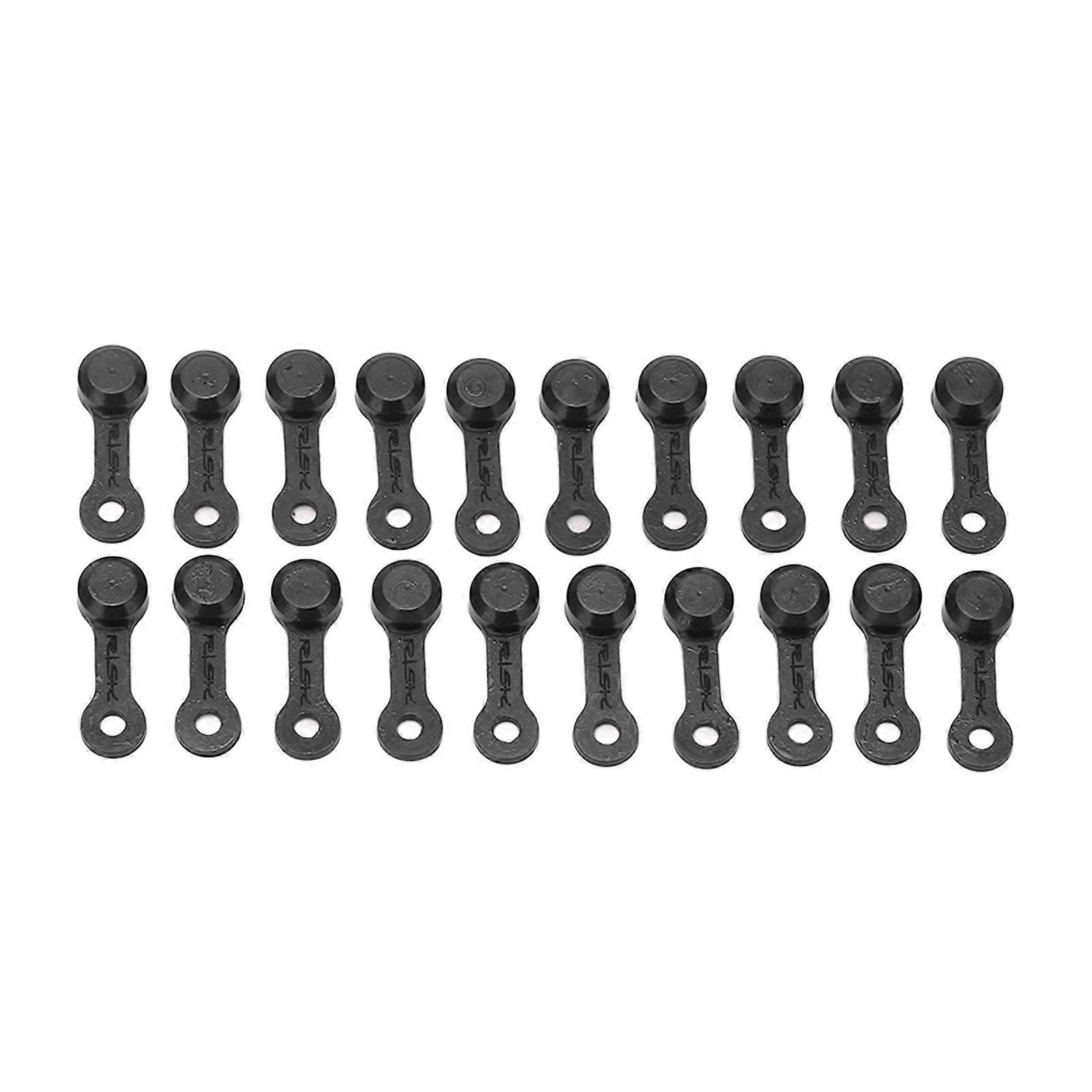 RISK 20Pcs Zerk Fitting Cap Grease Fitting Brake Bleeder Screw Cover Dustproof Cover for Car MotorcycleBlack