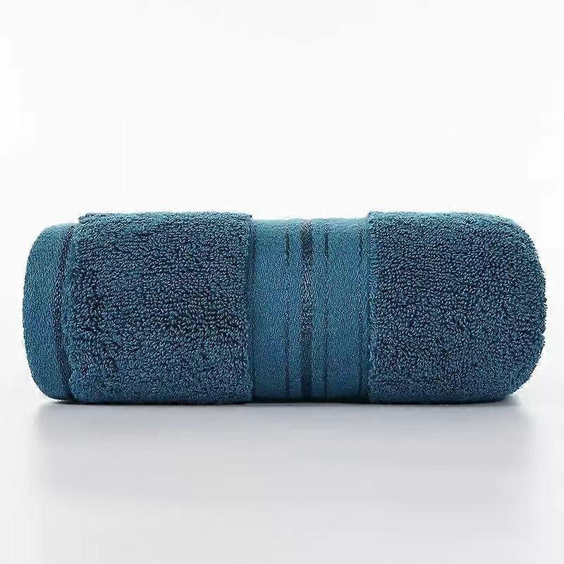 100% Cotton, Lighter, Quicker To Dry, Super Soft And Absorbent Towels For Bathroom, Kitchen, Pack Of 5 Blue