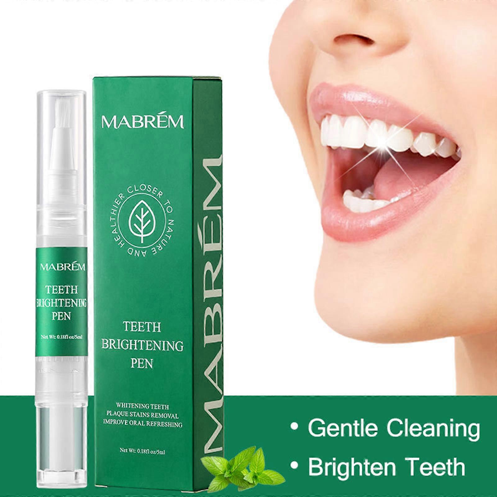 MABREM Teeth Whitening Pen Tooth Brightening Gel Effective and Painless No Sensitivity Whitening Gel