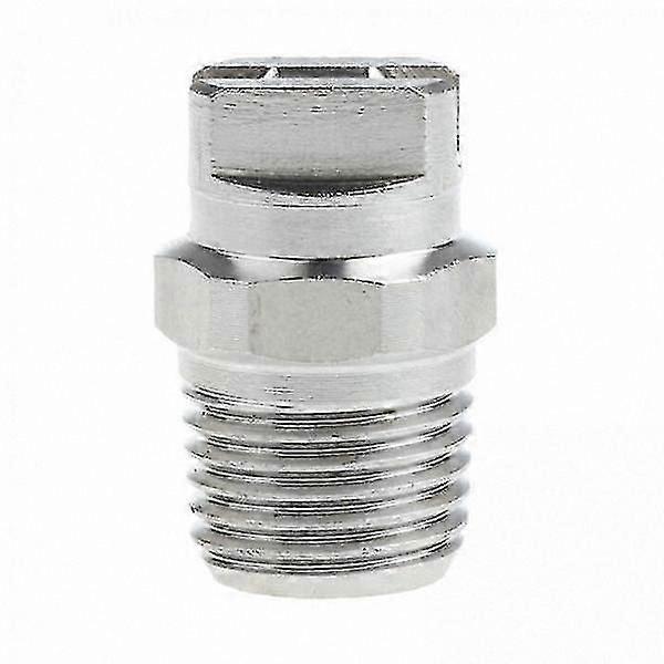 10-Pack 1/8" Flat Spray Nozzle Tips with Easy Install Washer for Fan Pattern