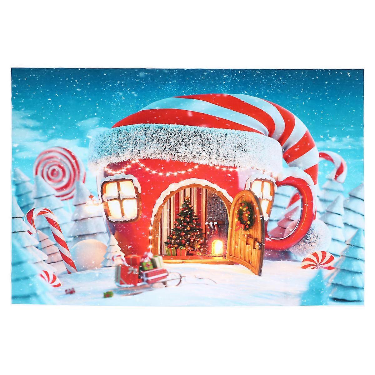Background Cloth Christmas Party Backdrop for Decor Studio Hanging Tapestry
