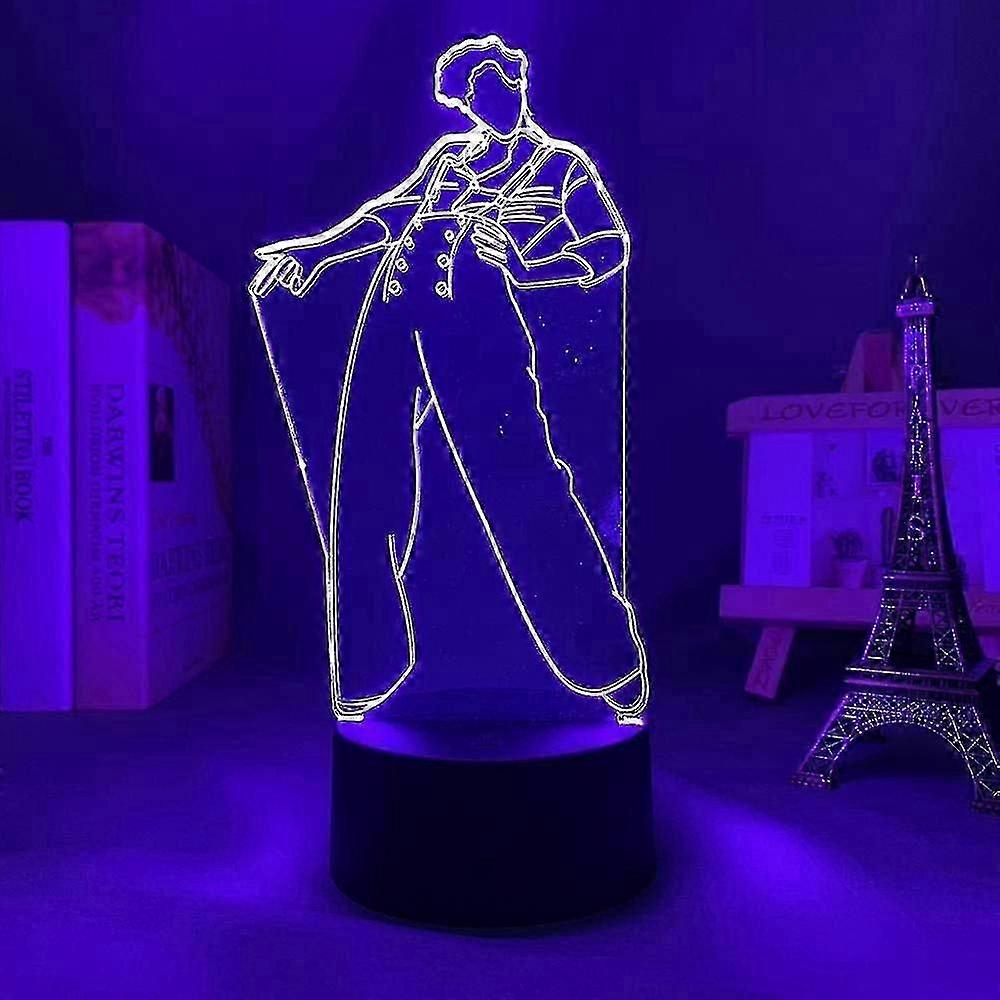 3d动漫夜灯幻觉导致哈利斯泰尔斯灯礼物给粉丝卧室装饰
