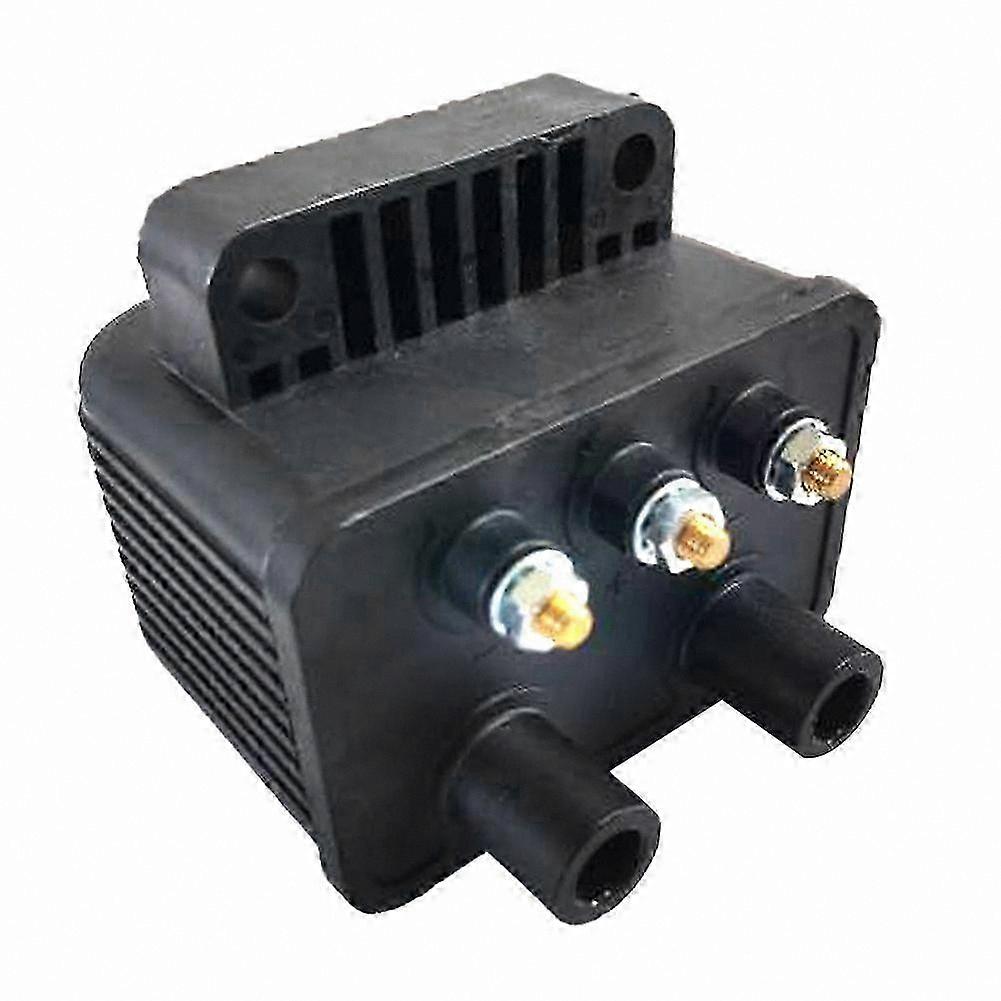 Single Fire Ignition Coil 3 Ohm for Motorcycles Compatible with Chopper Custom Bike Models
